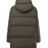 Piumino con cappuccio in nylon PI002097D 126267740 HERNO 