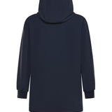 Parka con cappuccio e logo HE9440013 BLUE HESKIMO 
