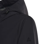 Parka con cappuccio e logo HE9440013 NERO HESKIMO 