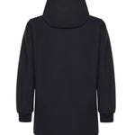 Parka con cappuccio e logo HE9440013 NERO HESKIMO 