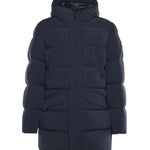 Parka bi-stretch logo HE9440019 BLUE HESKIMO 
