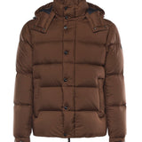 Piumino con logo HE9440025 MORO HESKIMO 