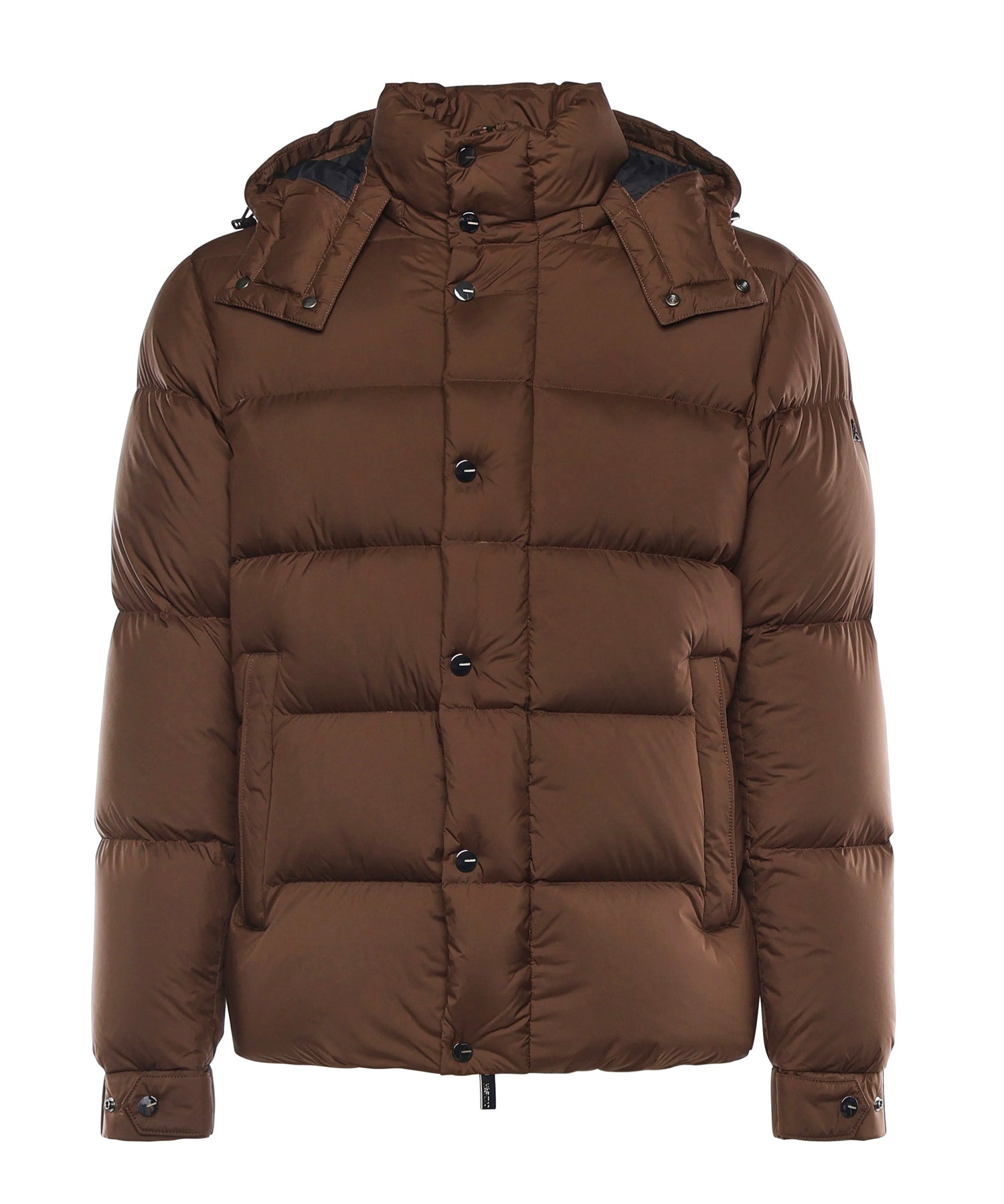 Piumino con logo HE9440025 MORO HESKIMO 