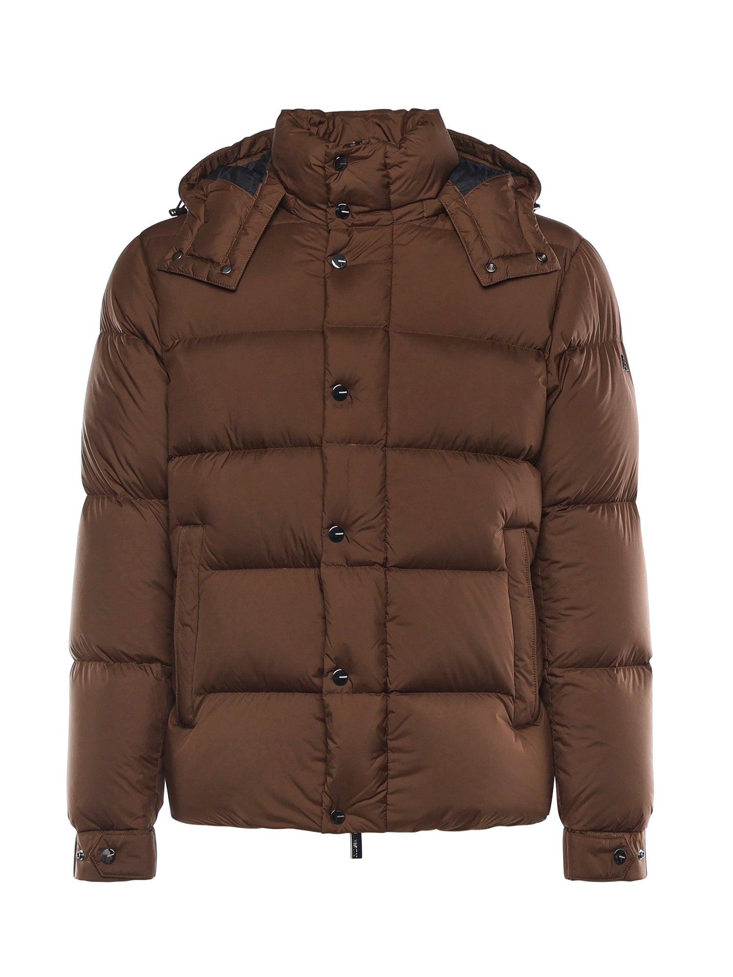 Piumino con logo HE9440025 MORO HESKIMO 