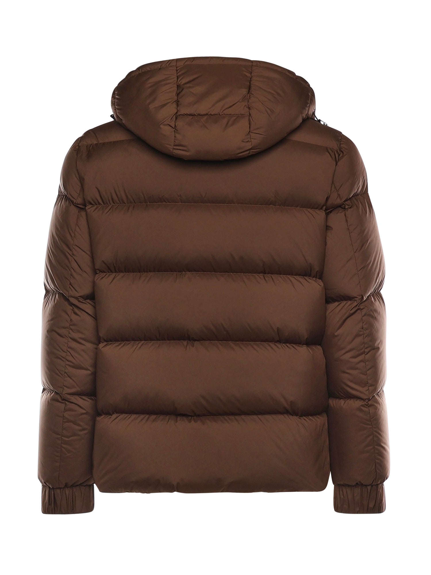 Piumino con logo HE9440025 MORO HESKIMO 
