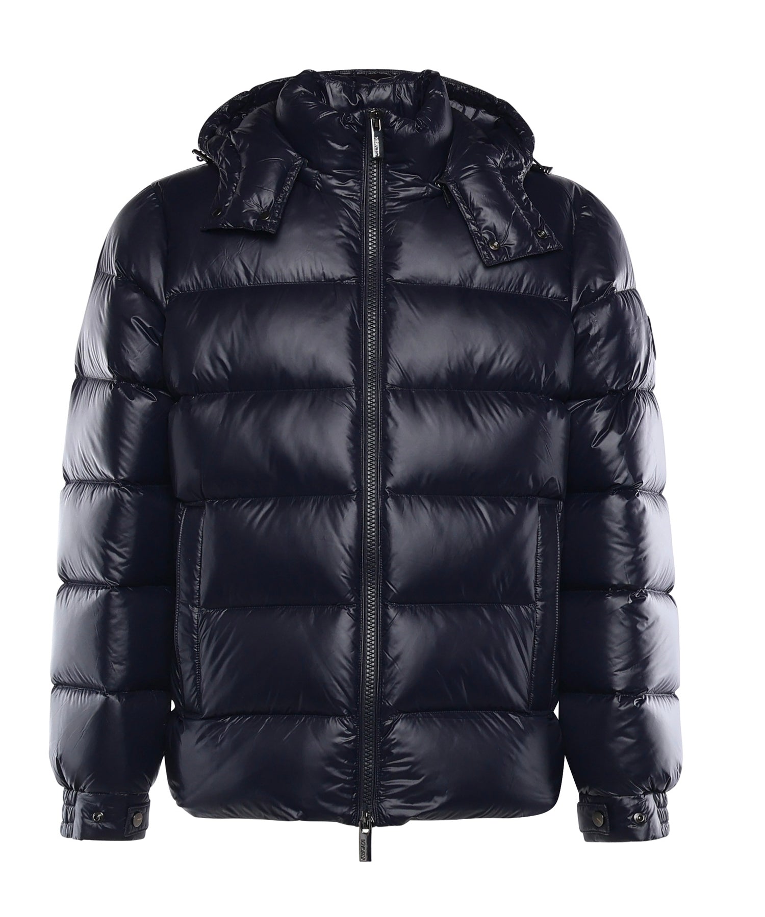 Piumino in nylon con logo HE9440035 BLUE HESKIMO 