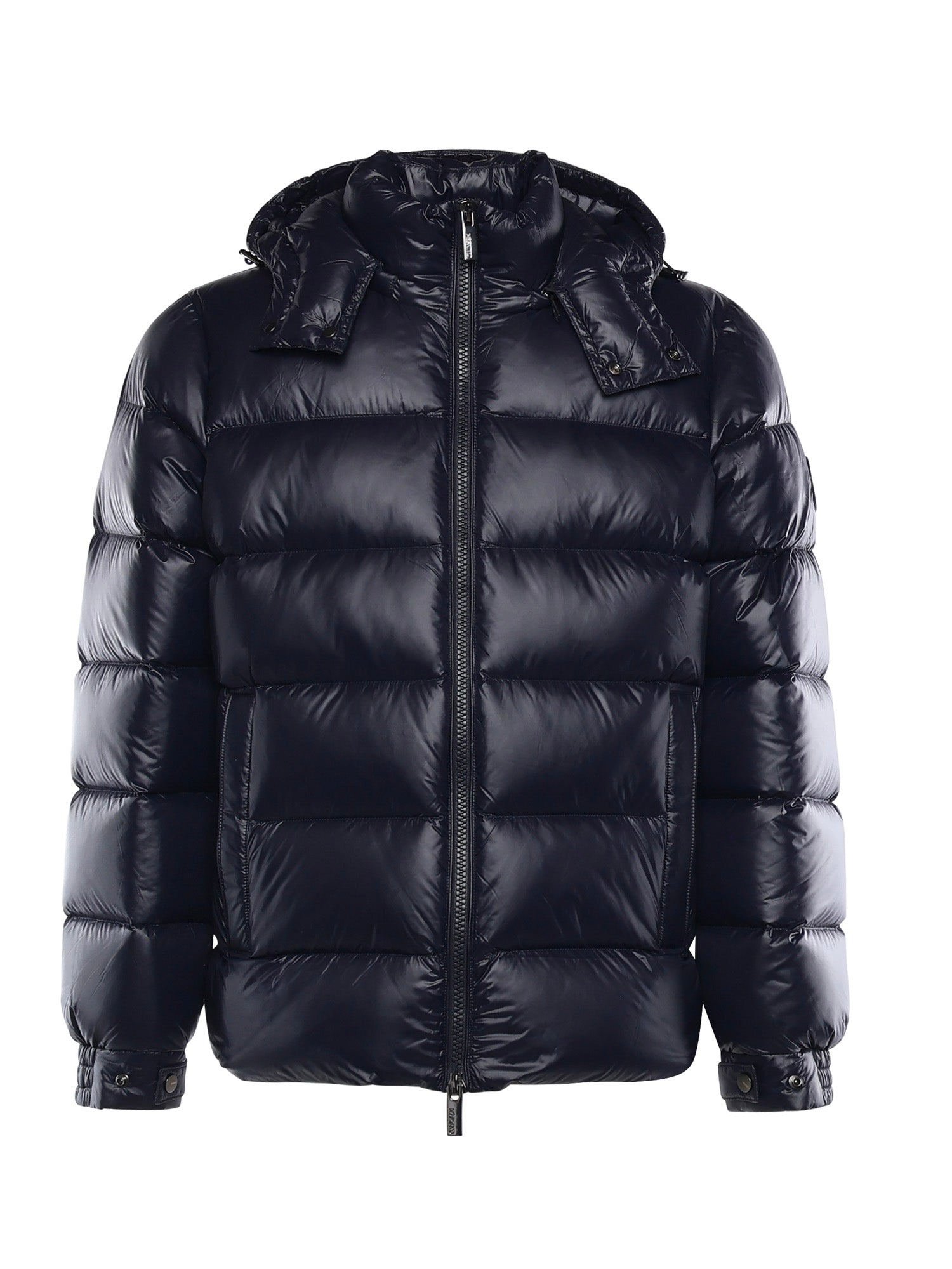Piumino in nylon con logo HE9440035 BLUE HESKIMO 