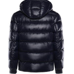Piumino in nylon con logo HE9440035 BLUE HESKIMO 