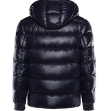 Piumino in nylon con logo HE9440035 BLUE HESKIMO 