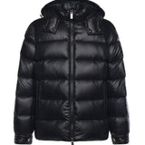 Piumino in nylon con logo HE9440035 NERO HESKIMO 
