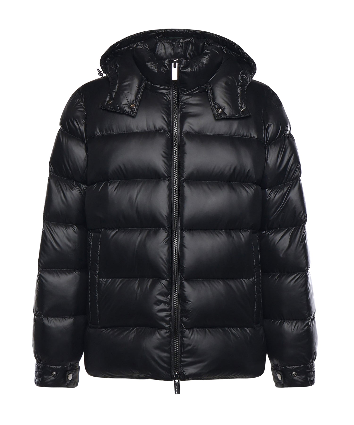 Piumino in nylon con logo HE9440035 NERO HESKIMO 