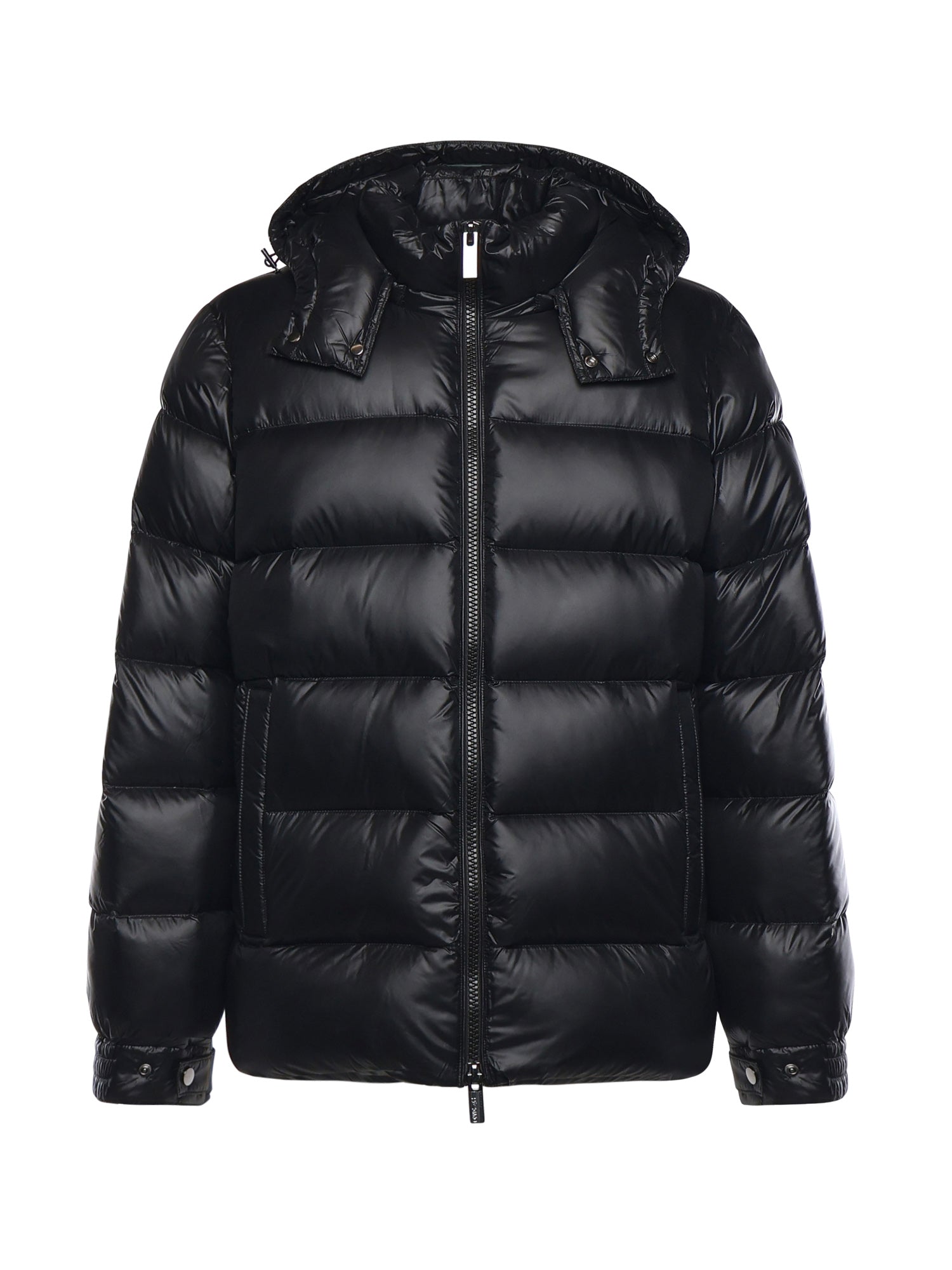 Piumino in nylon con logo HE9440035 NERO HESKIMO 