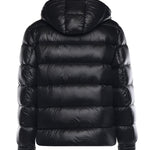 Piumino in nylon con logo HE9440035 NERO HESKIMO 