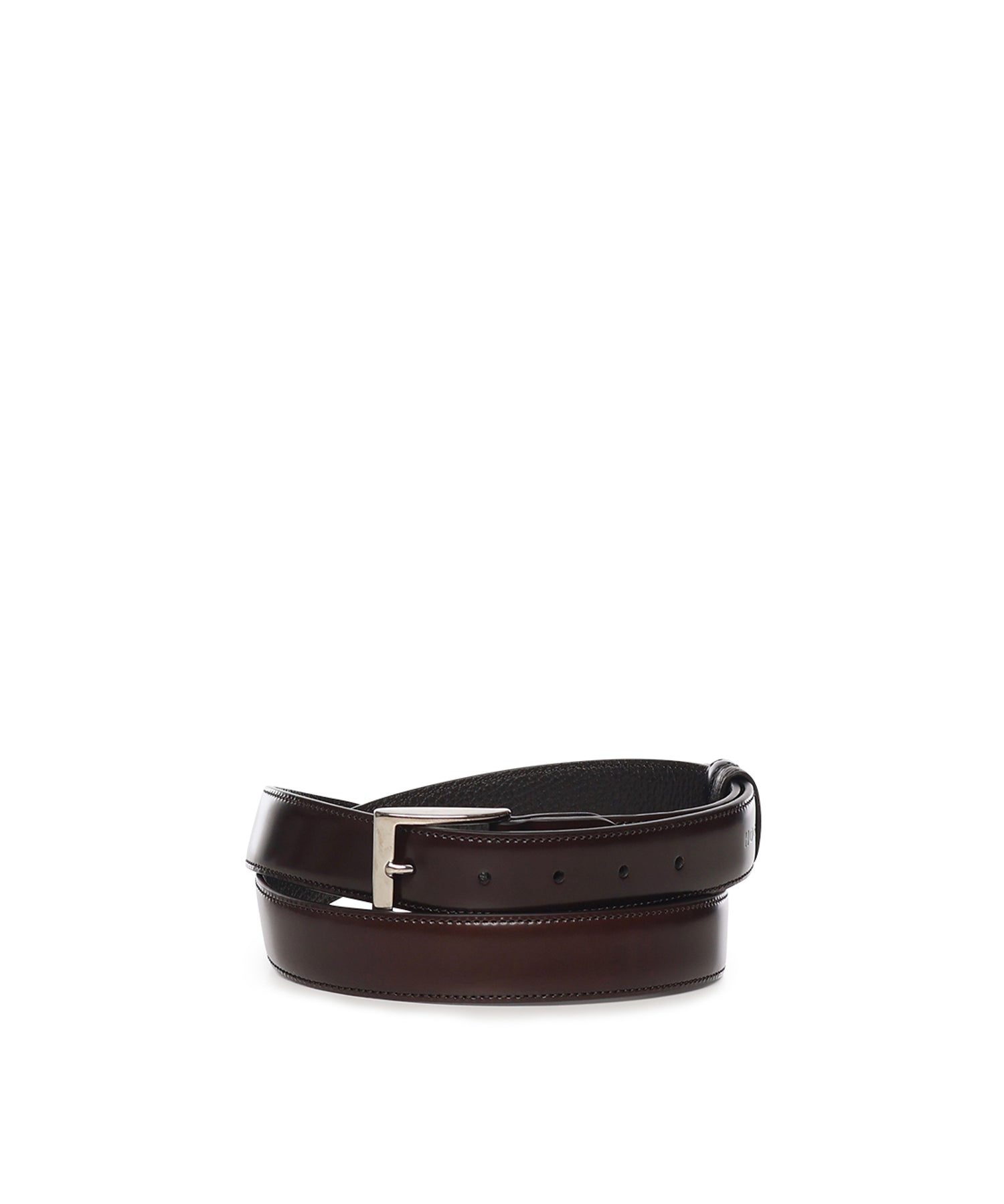 Cintura reversibile in pelle semilucida KFMC00N1100QR0 0531 HOGAN 