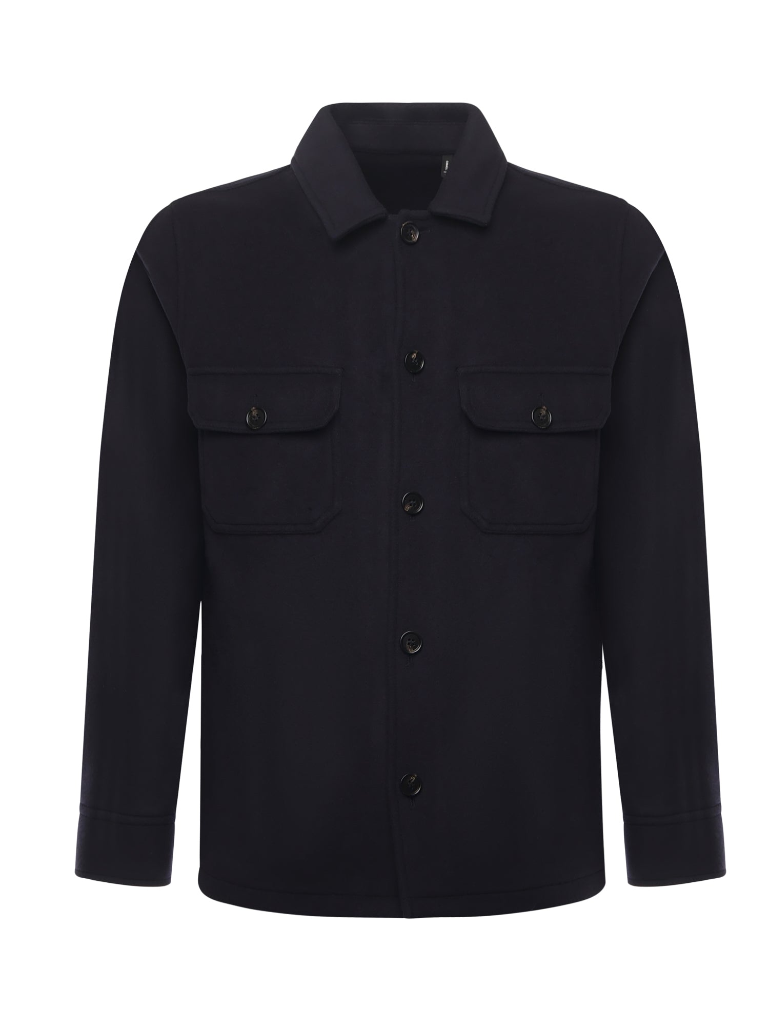 Shirt Jacket in panno<BR/> KJM04512070WND U807 HOGAN 