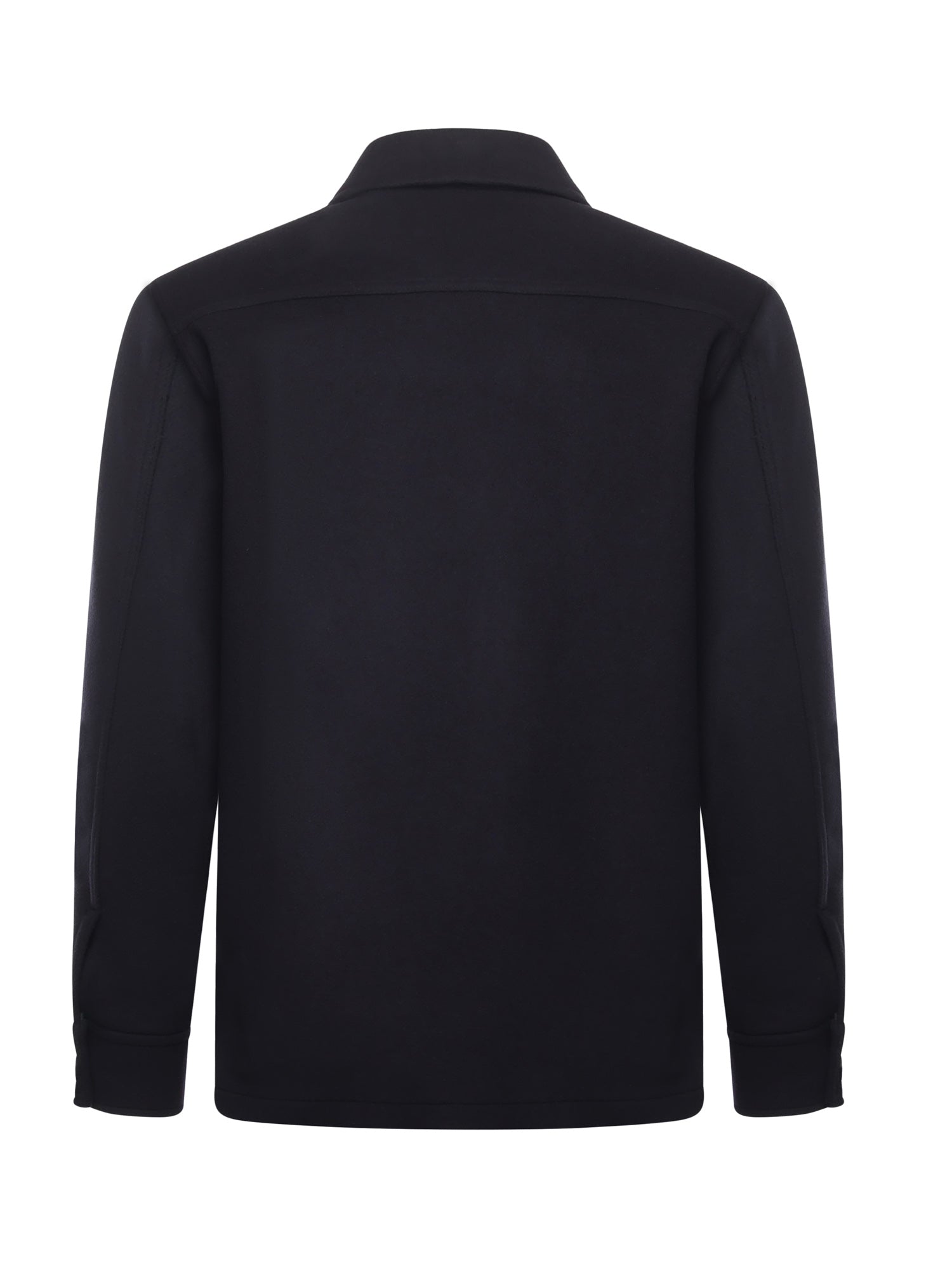 Shirt Jacket in panno<BR/> KJM04512070WND U807 HOGAN 