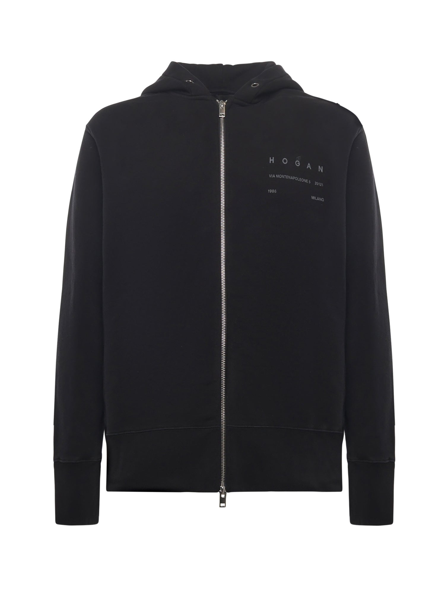 Felpa con zip in cotone KQMB551203TXUY B999 HOGAN 