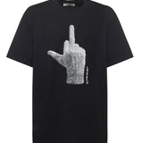 T-shirt con stampa in cotone NCW25204 009 IH NOM UH NIT 