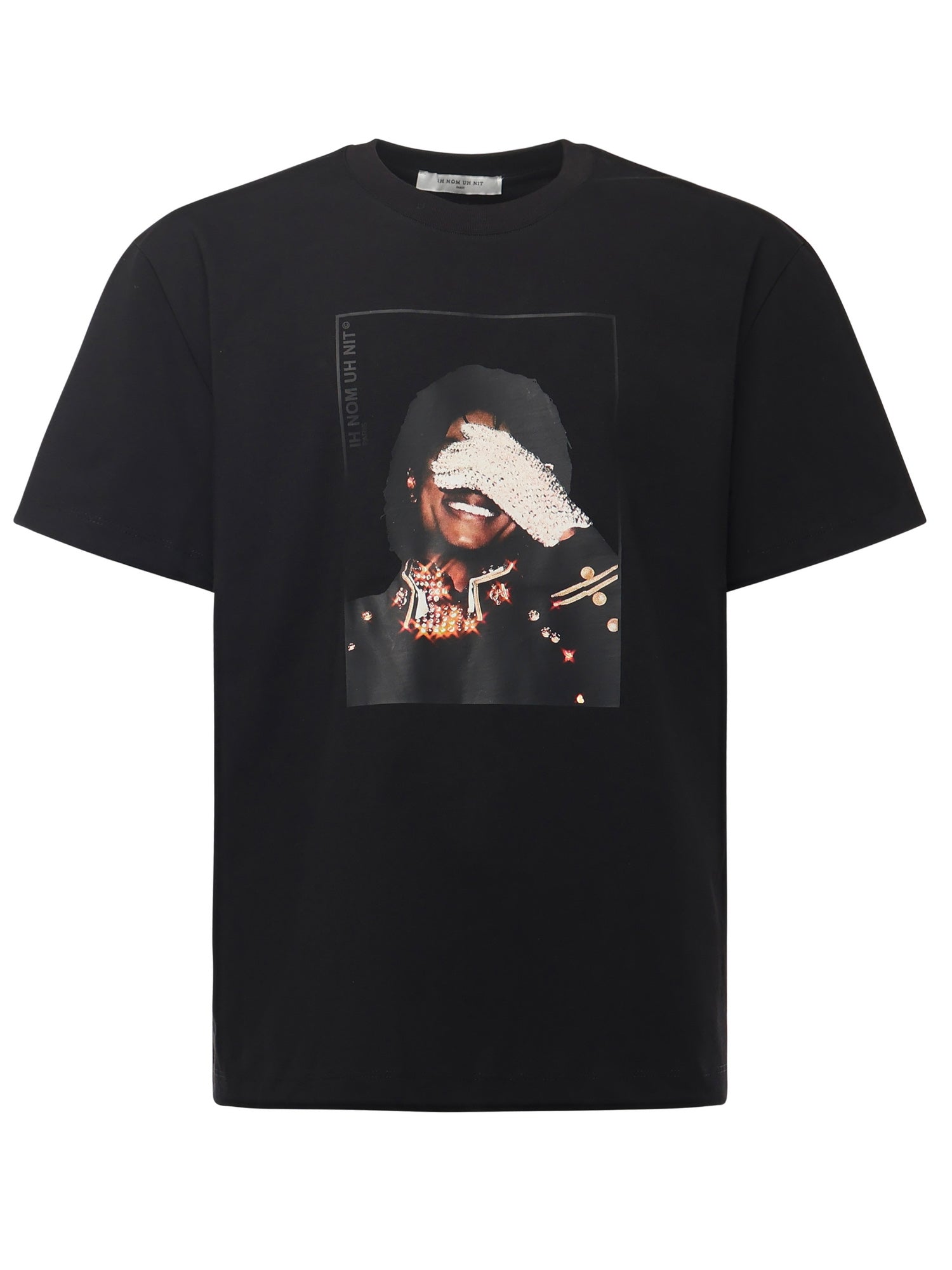 T-shirt con stampa in cotone<BR/> NCW25207 009 IH NOM UH NIT 