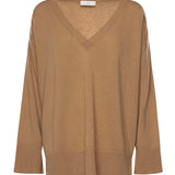 Maglia in lana e cashmere MGKD11004 CAMMELLO INSPIRED BY AKEP 