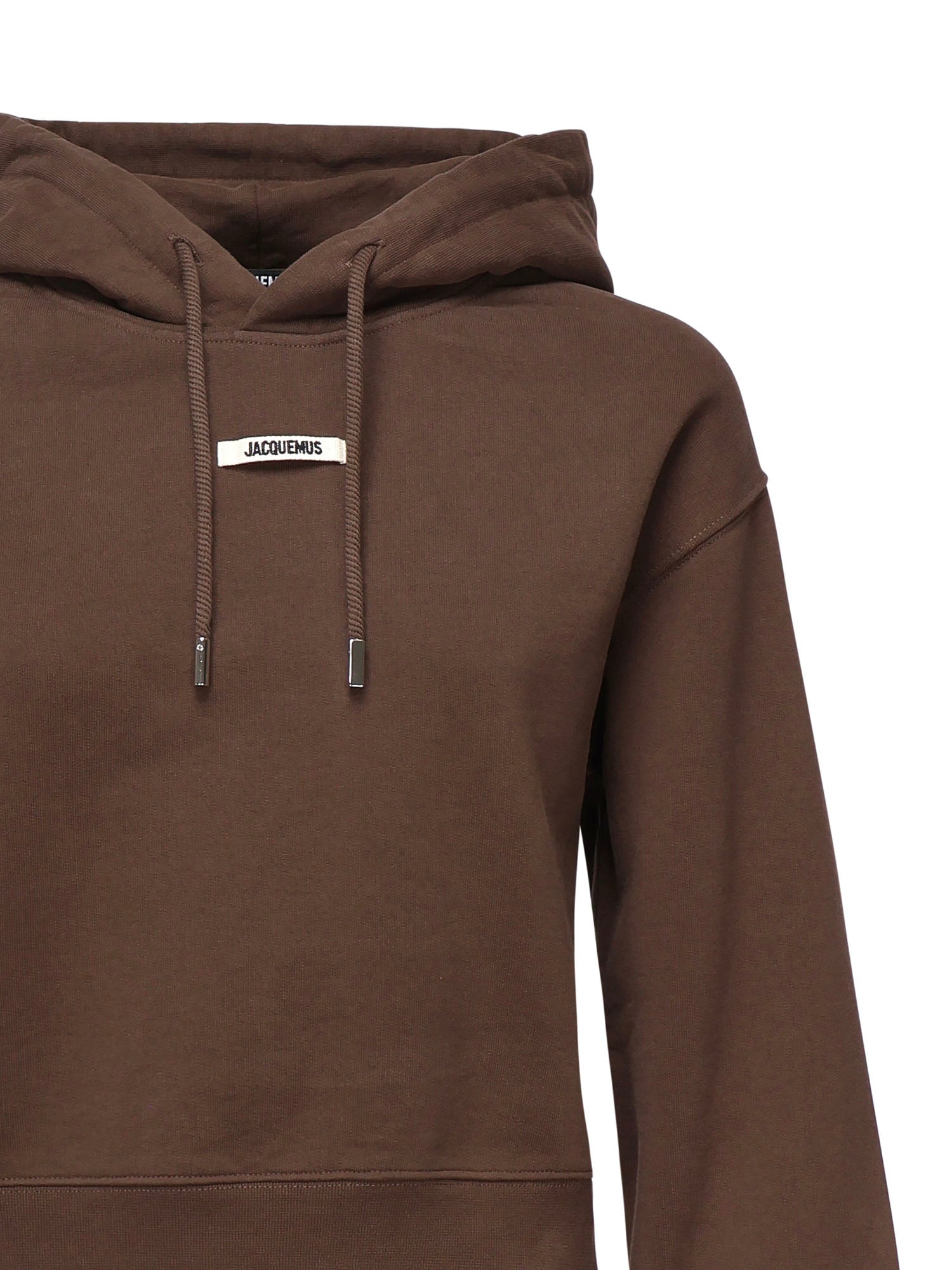 Felpa con cappuccio Gros Grain 24EHOW00247AJ00109 880 JACQUEMUS 