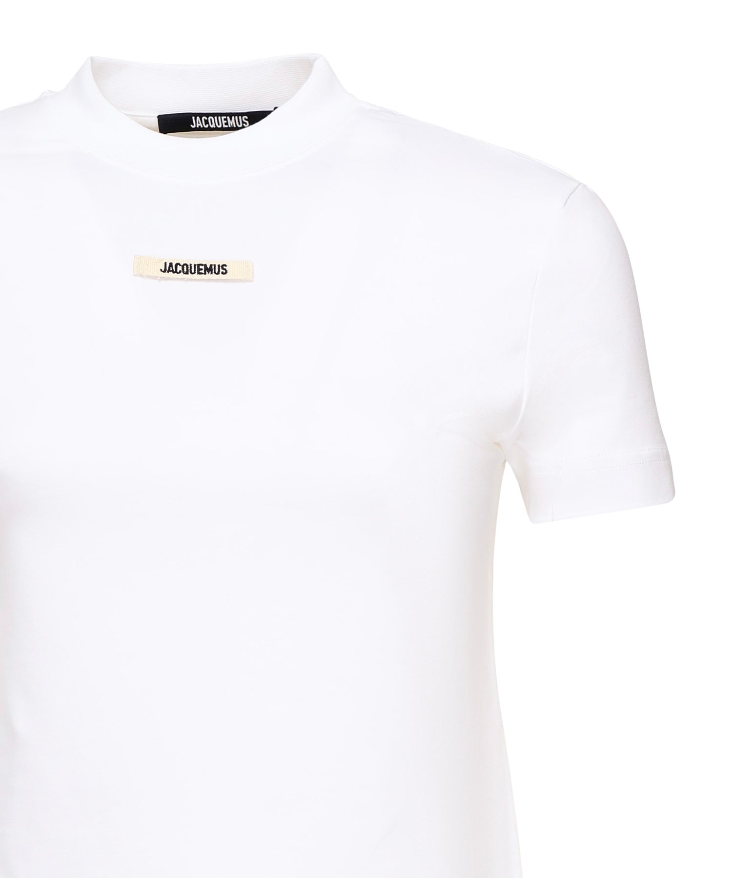 T-shirt in gros grain 24ETSW00133AJ00124 100 JACQUEMUS 