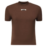 T-shirt in gros grain 24ETSW00133AJ00124 880 JACQUEMUS 