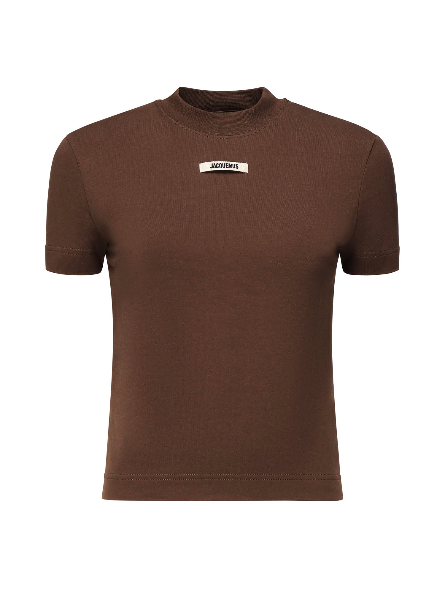 T-shirt in gros grain 24ETSW00133AJ00124 880 JACQUEMUS 