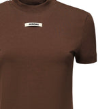 T-shirt in gros grain 24ETSW00133AJ00124 880 JACQUEMUS 
