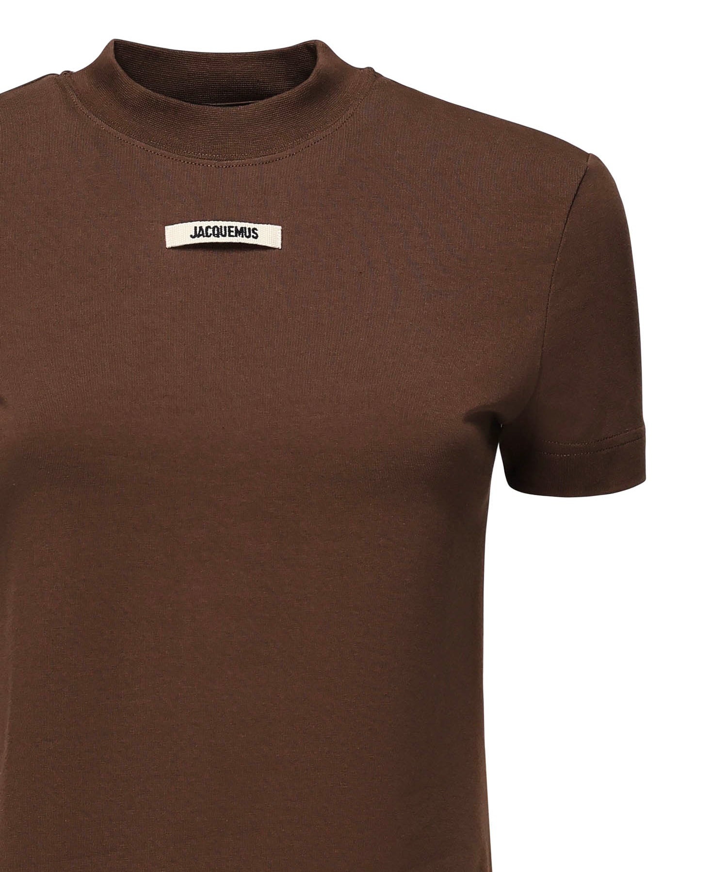 T-shirt in gros grain 24ETSW00133AJ00124 880 JACQUEMUS 