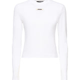 T-shirt in gros grain 24ETSW00155AJ00124 100 JACQUEMUS 