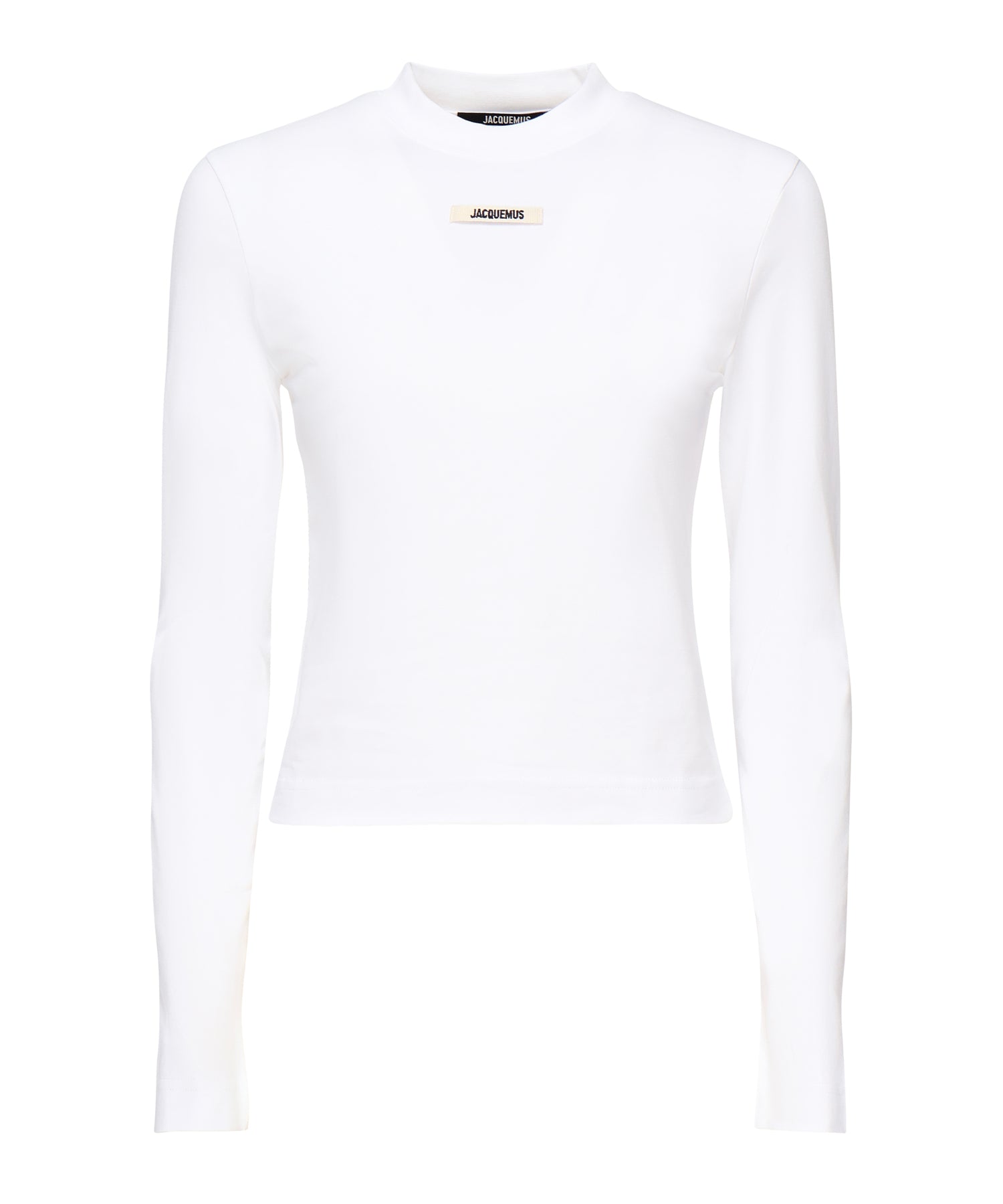 T-shirt in gros grain 24ETSW00155AJ00124 100 JACQUEMUS 