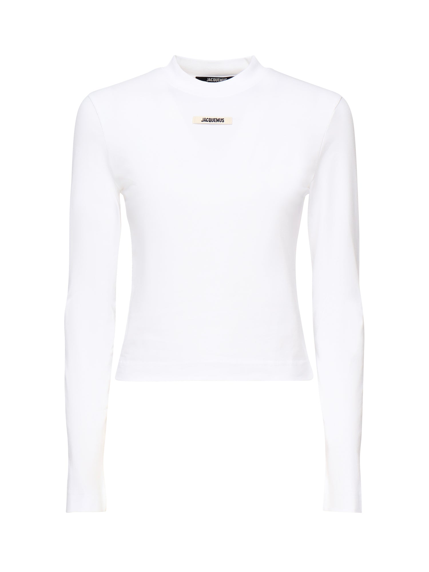 T-shirt in gros grain 24ETSW00155AJ00124 100 JACQUEMUS 