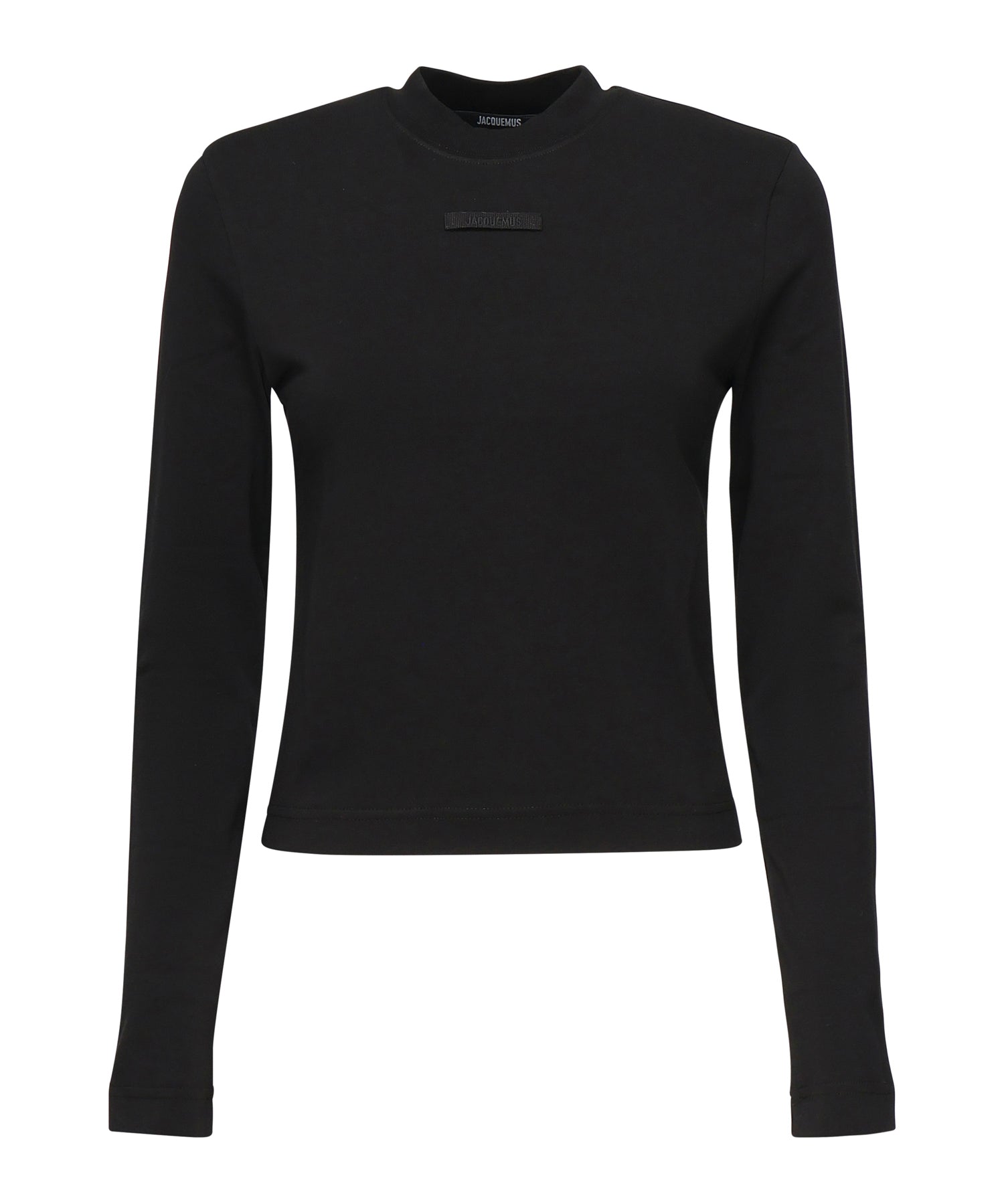 T-shirt in gros grain<BR/> 24ETSW00155AJ00124 990 JACQUEMUS 