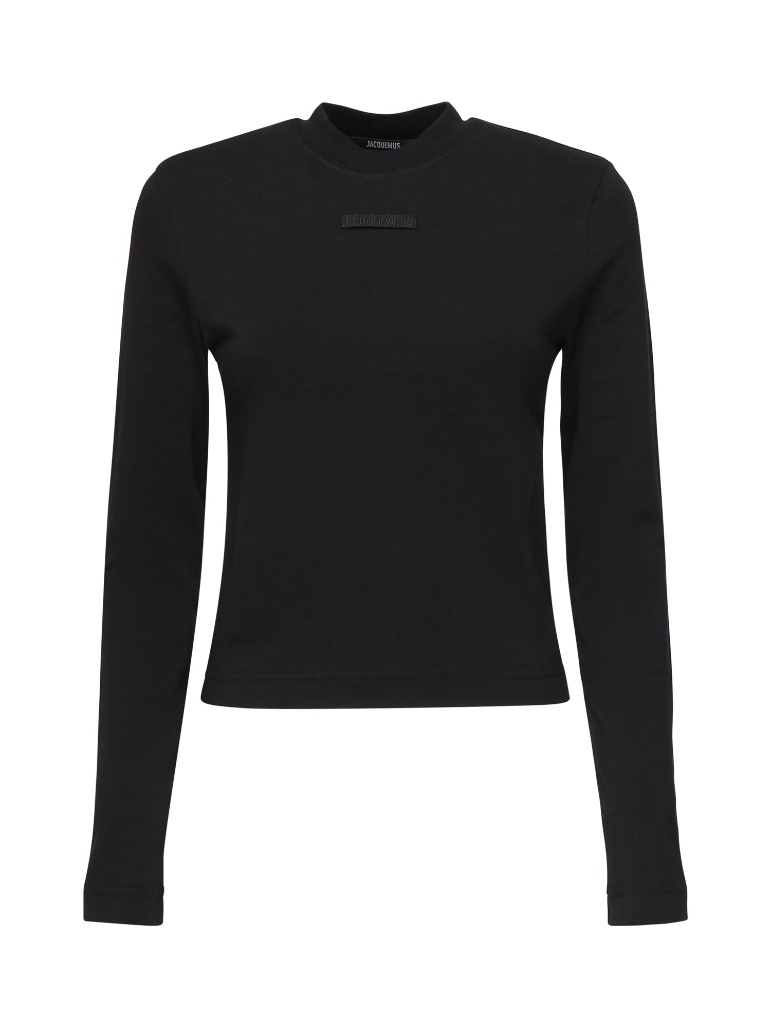 T-shirt in gros grain<BR/> 24ETSW00155AJ00124 990 JACQUEMUS 