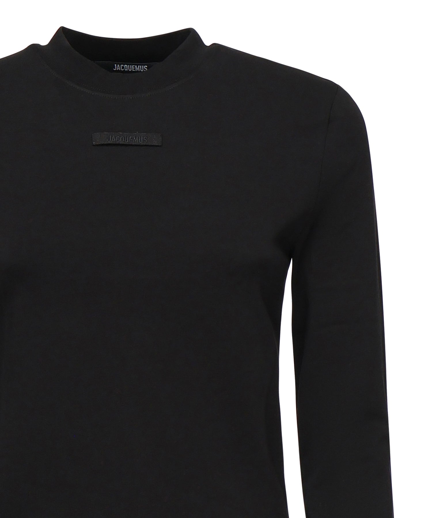 T-shirt in gros grain<BR/> 24ETSW00155AJ00124 990 JACQUEMUS 