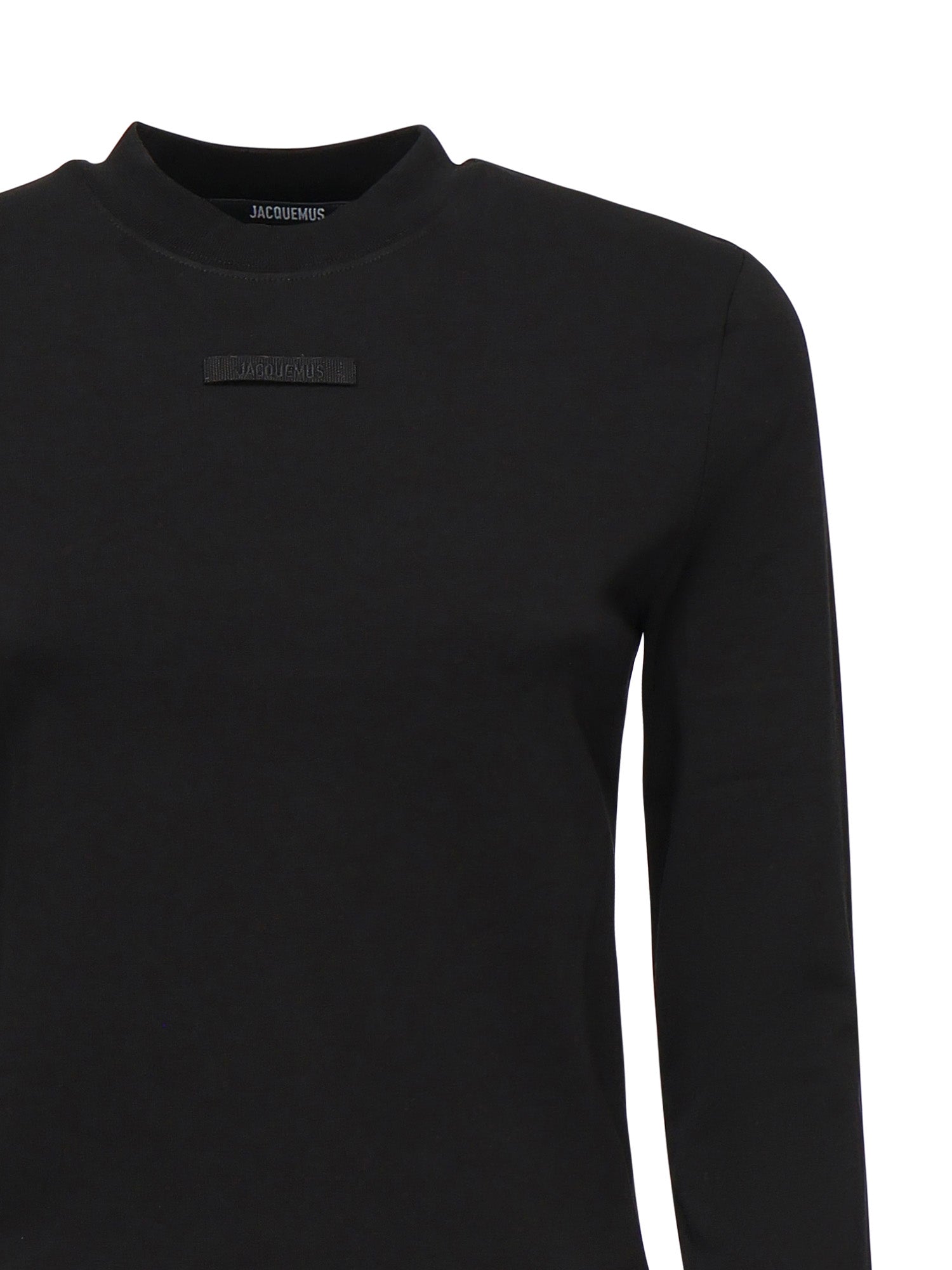 T-shirt in gros grain<BR/> 24ETSW00155AJ00124 990 JACQUEMUS 