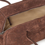 Borsa bowling in pelle scamosciata 25EBAU00417AC07A09 880 JACQUEMUS 