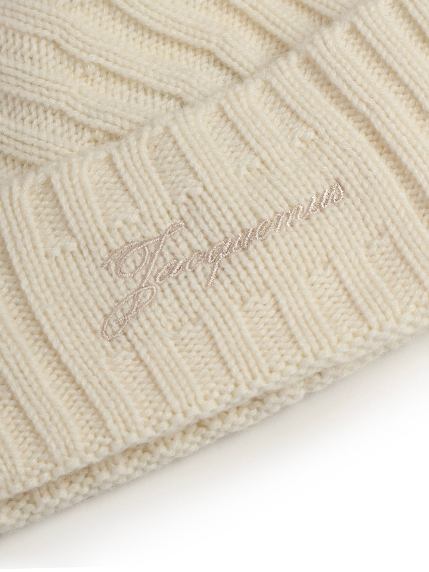 Berretto "Le Bonnet Tourni" in cashmere e lana 25HACU00767AK00287 110 JACQUEMUS 