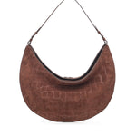 Borsa a spalla "Le Calisso Rond" in pelle scamosciata 25HBAW00437AC07A09 880 JACQUEMUS 