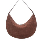 Borsa a spalla "Le Calisso Rond" in pelle scamosciata 25HBAW00437AC07A09 880 JACQUEMUS 