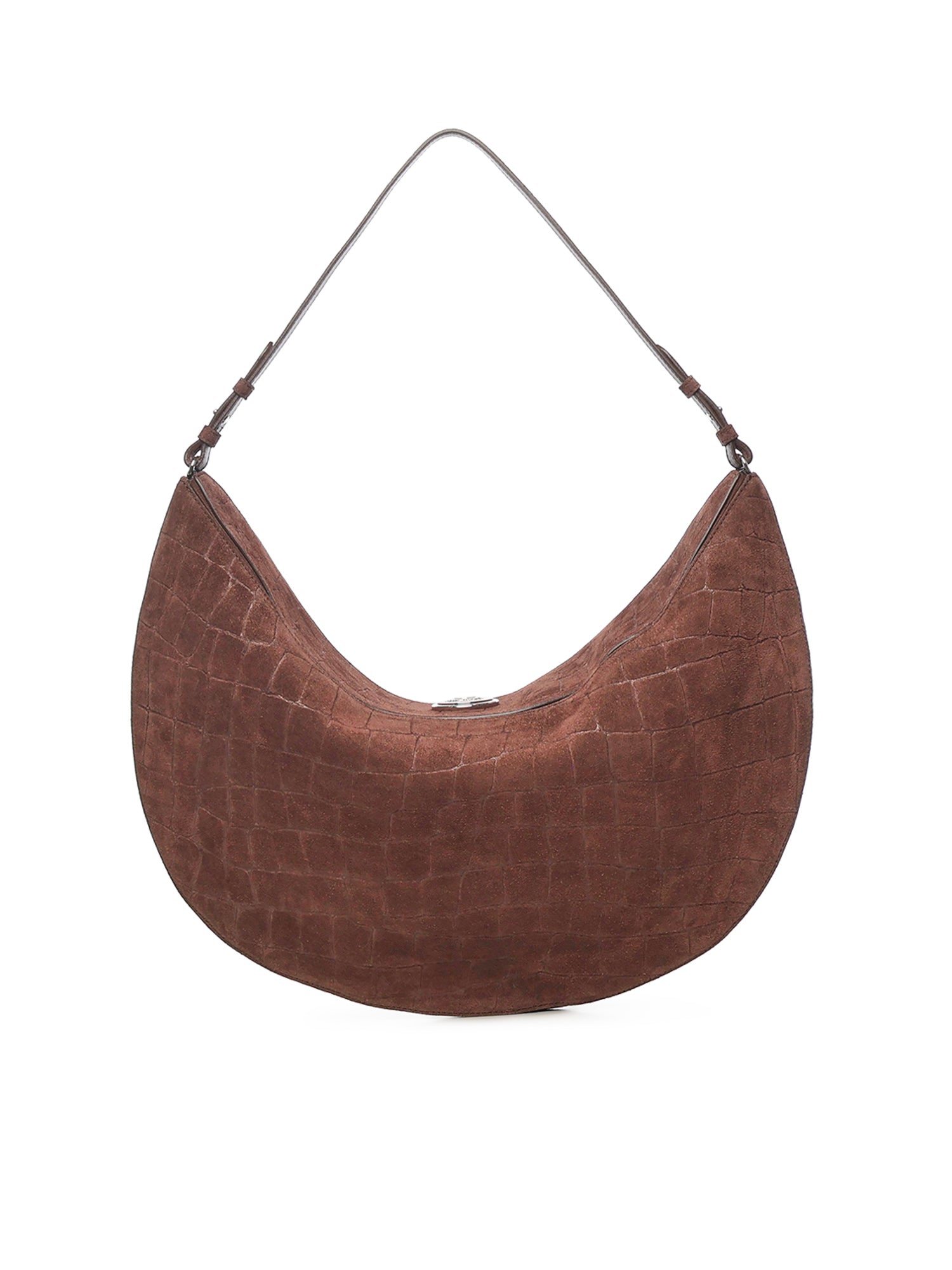 Borsa a spalla "Le Calisso Rond" in pelle scamosciata 25HBAW00437AC07A09 880 JACQUEMUS 
