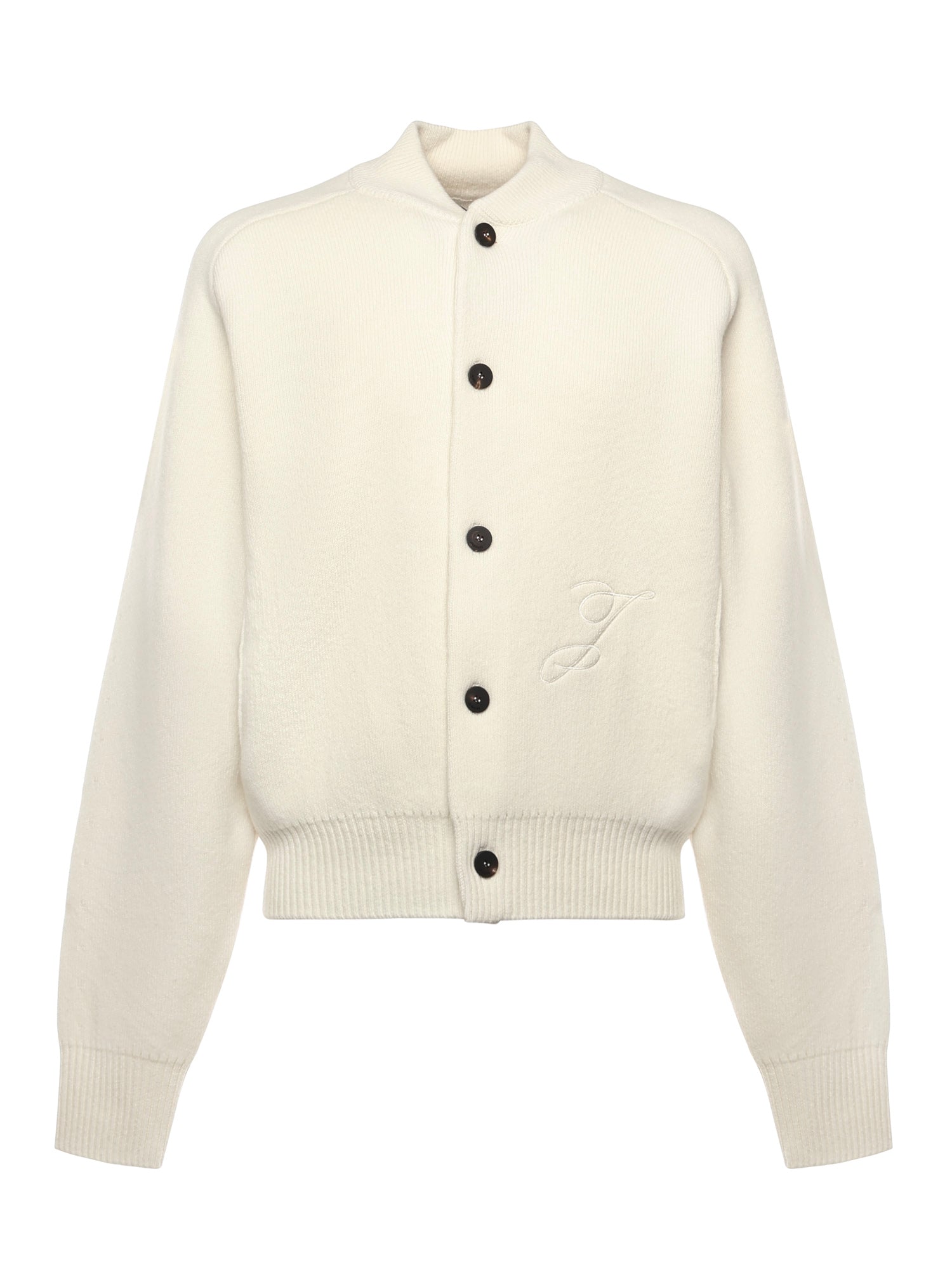 Cardigan "Le Cardigan Pallone" in lana vergine e cashmere 25HCDM00567AK00278 110 JACQUEMUS 