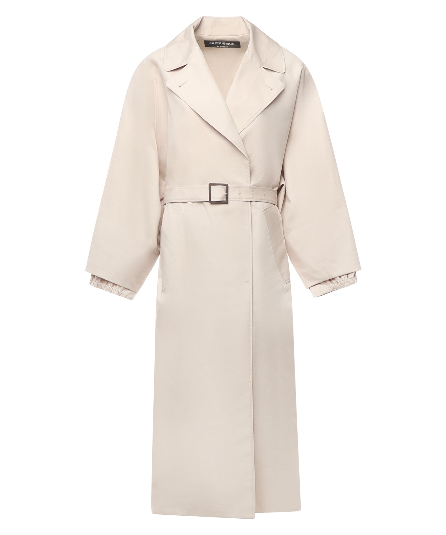 Trench "Le Trench Trapezi" in gabardine di cotone 25HCOW00102AW00644 110 JACQUEMUS 