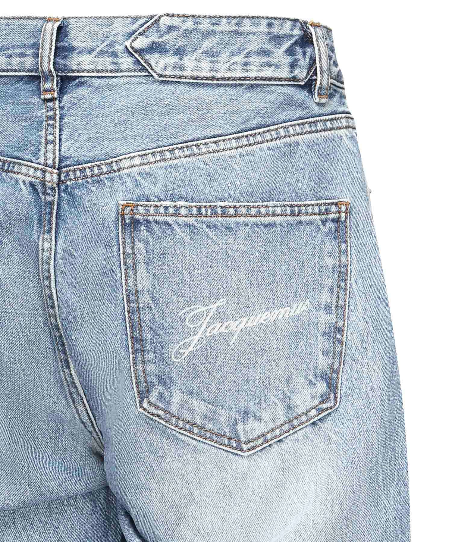 Jeans le de-Nîmes droit in cotone 25HPAM00028AD00038 33C JACQUEMUS 