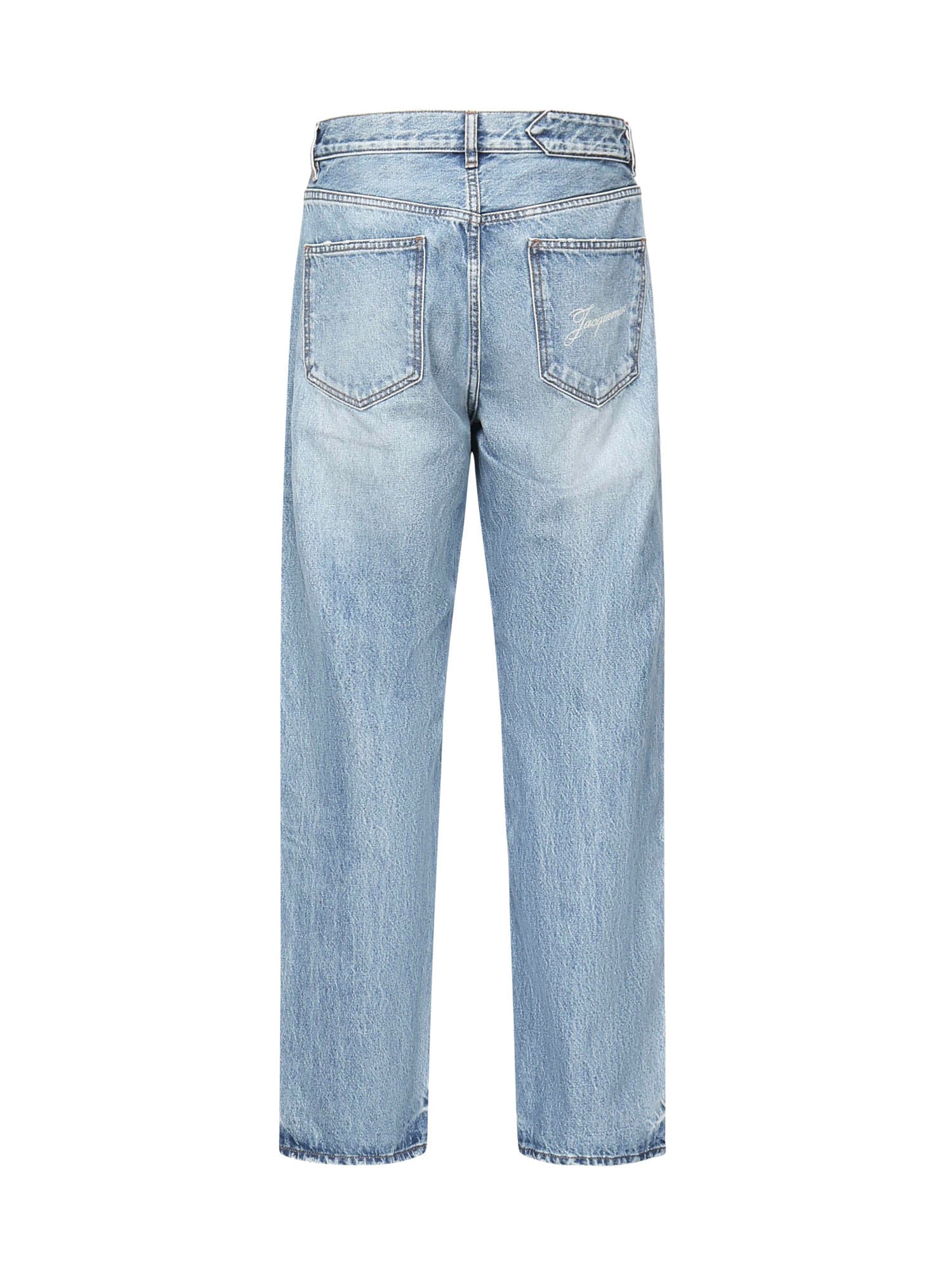 Jeans le de-Nîmes droit in cotone 25HPAM00028AD00038 33C JACQUEMUS 