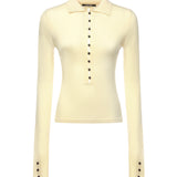 Polo "Le Polo Merino" in misto merino 25HPOW00806AK00145 205 JACQUEMUS 