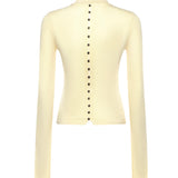 Polo "Le Polo Merino" in misto merino 25HPOW00806AK00145 205 JACQUEMUS 