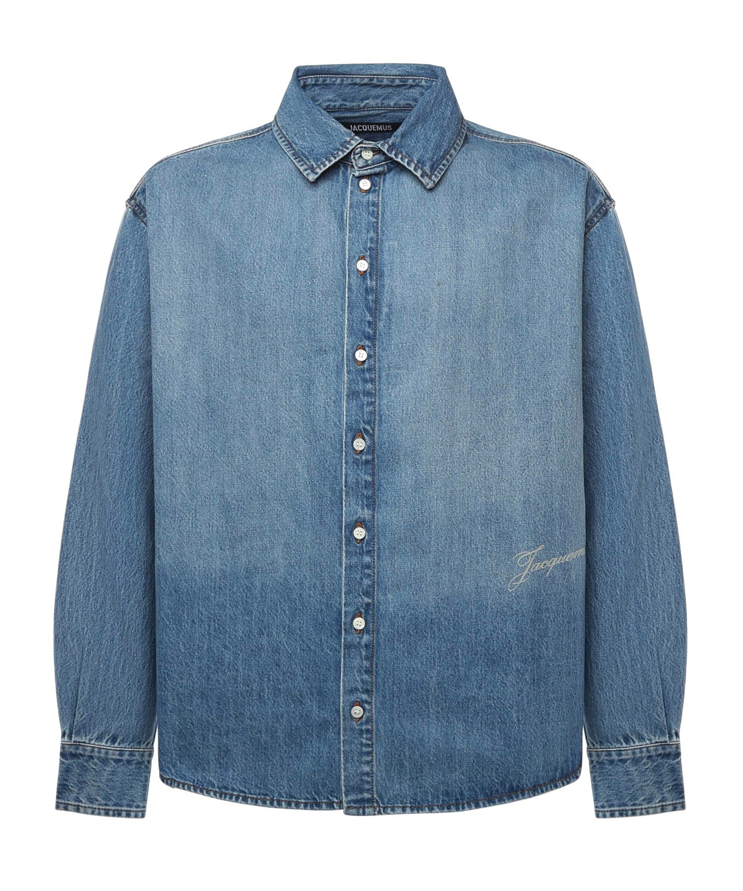 Camicia "La chemise de-Nîmes Simon" in denim 25HSHM00545AD00017 33C JACQUEMUS 