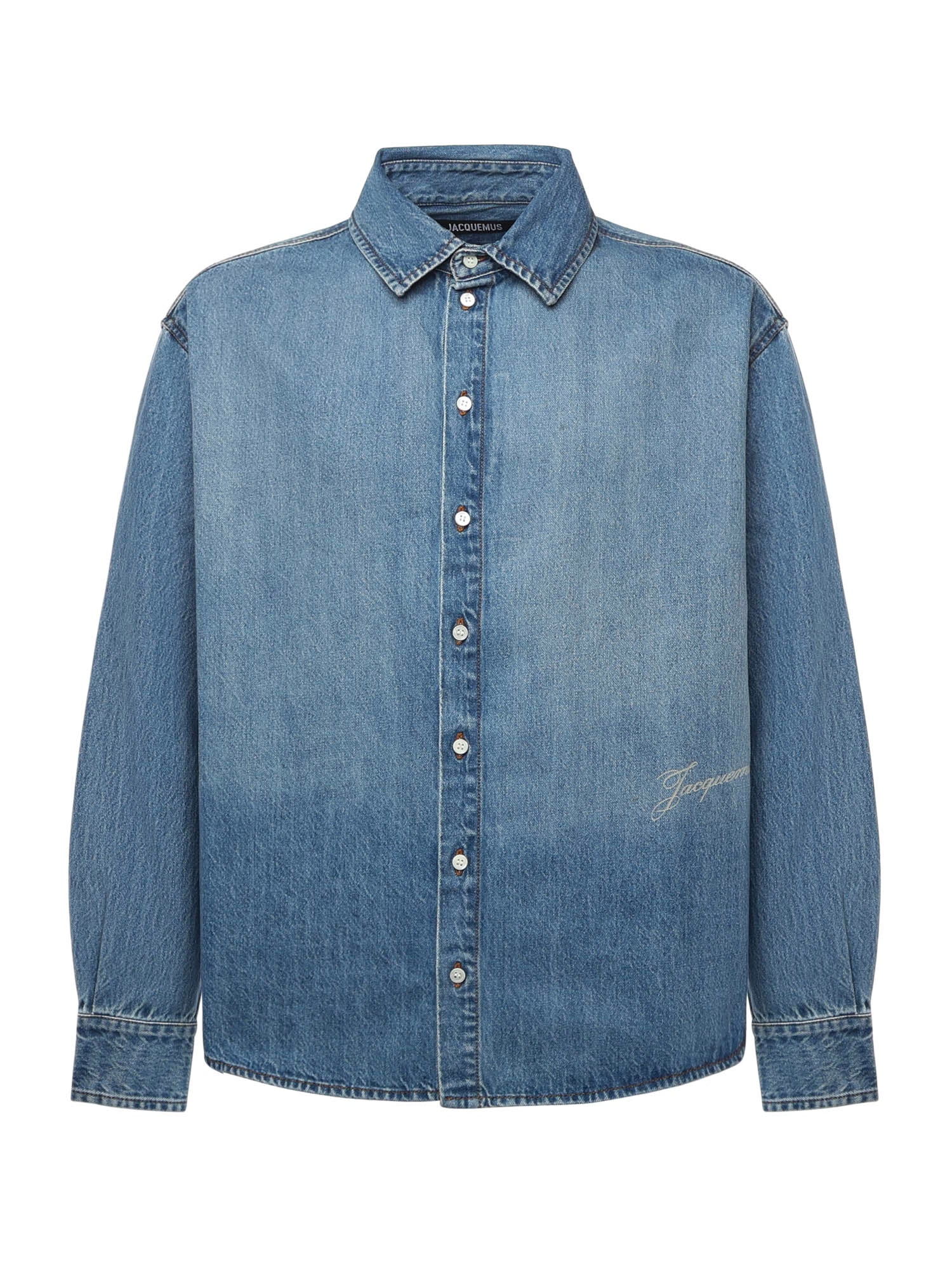 Camicia "La chemise de-Nîmes Simon" in denim 25HSHM00545AD00017 33C JACQUEMUS 